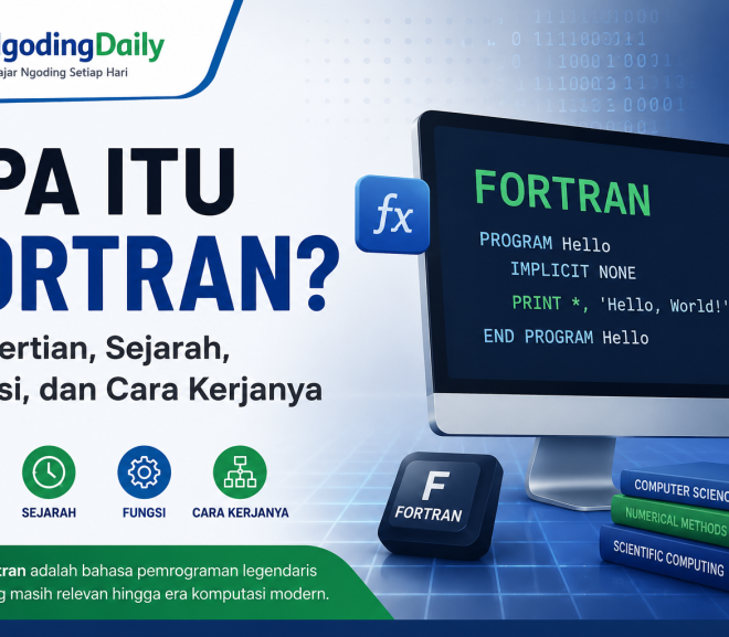 Apa Itu Fortran? Pengertian, Sejarah, Fungsi, dan Cara Kerjanya