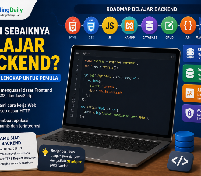 Kapan Sebaiknya Belajar Backend?