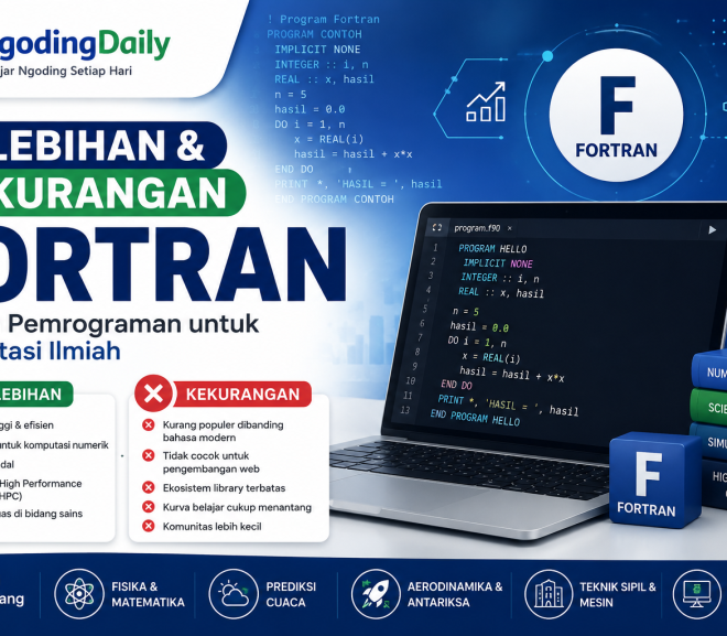 Kelebihan dan Kekurangan Bahasa Pemrograman Fortran