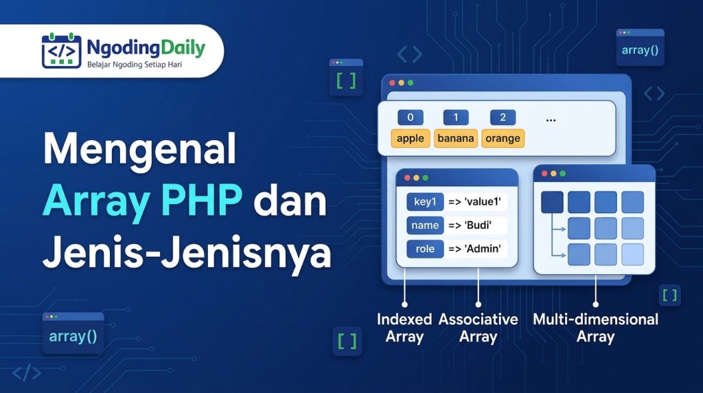 Mengenal Array PHP dan Jenis-Jenisnya