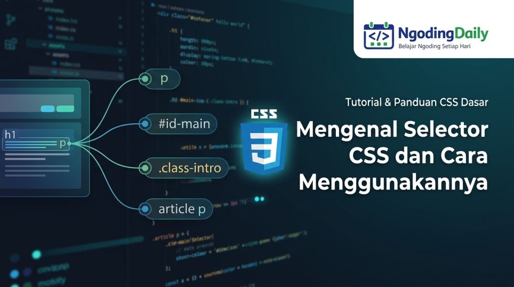 Mengenal Selector CSS dan Cara Menggunakannya untuk Pemula