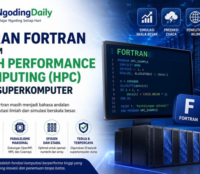 Peran Fortran dalam High Performance Computing (HPC) dan Superkomputer
