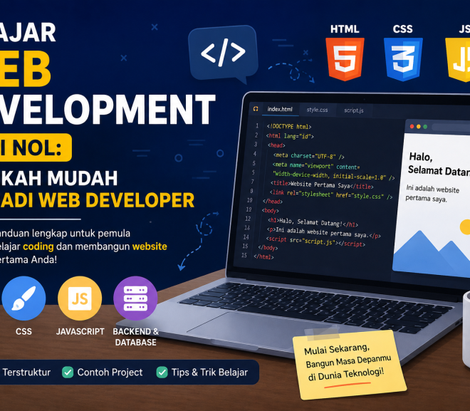 Belajar Web Development dari Nol: Langkah Mudah Menjadi Web Developer