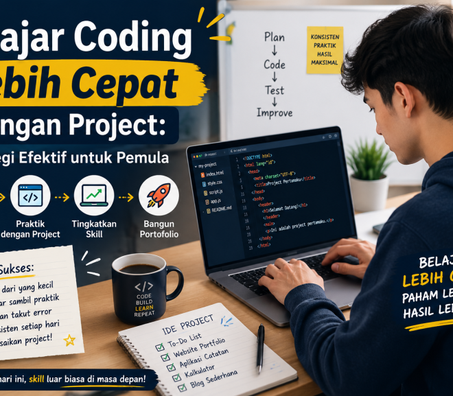 Belajar Coding Lebih Cepat dengan Project: Strategi Efektif untuk Pemula