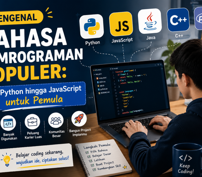 Mengenal Bahasa Pemrograman Populer: Dari Python hingga JavaScript untuk Pemula