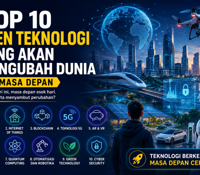Top 10 Tren Teknologi yang Akan Mengubah Dunia di Masa Depan