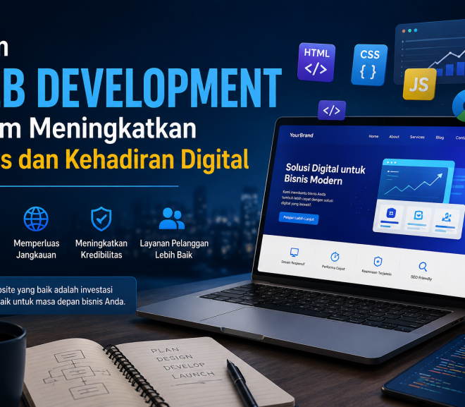 Peran Web Development dalam Meningkatkan Bisnis dan Kehadiran Digital: Pengertian, Jenis, dan Prospek Karier yang Menjanjikan
