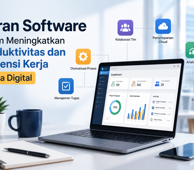 Peran Software dalam Meningkatkan Produktivitas dan Efisiensi Kerja di Era Digital