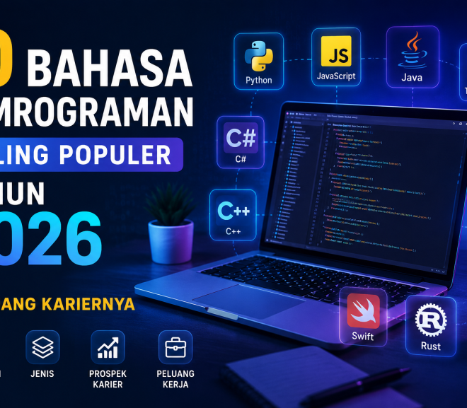 10 Bahasa Pemrograman Paling Populer Tahun 2026 dan Peluang Kariernya