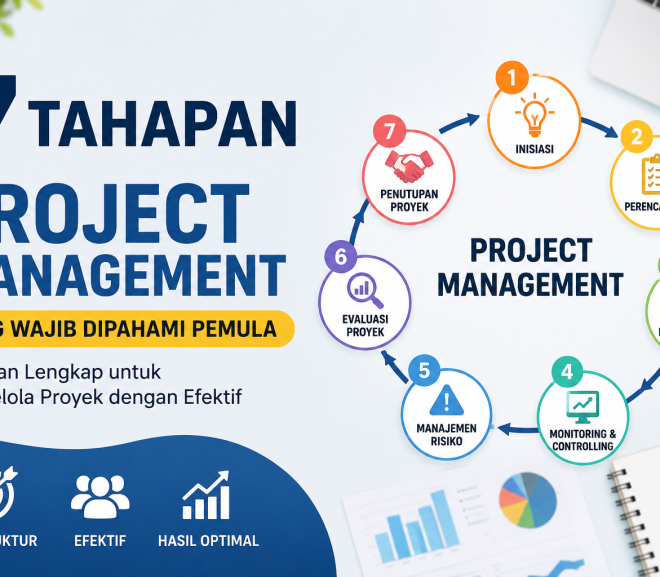 7 Tahapan Project Management yang Wajib Dipahami Pemula