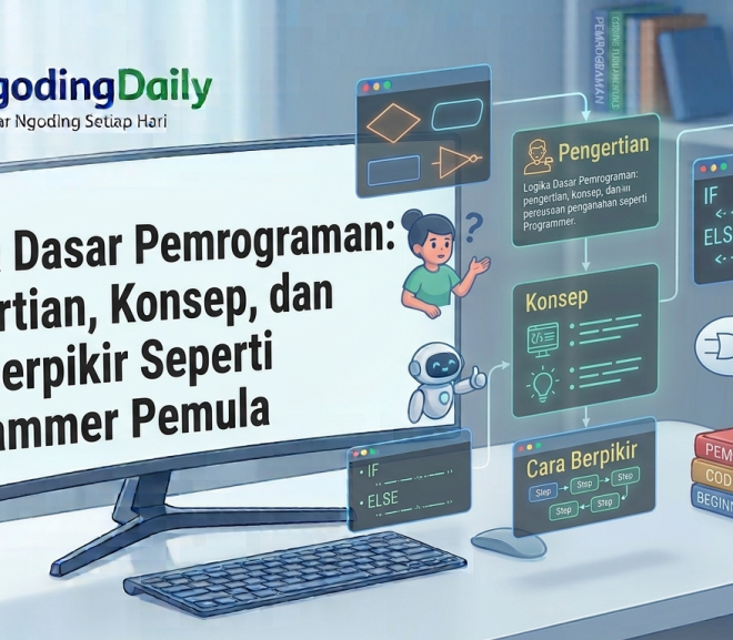 Logika Dasar Pemrograman: Pengertian, Konsep, dan Cara Berpikir Seperti Programmer Pemula