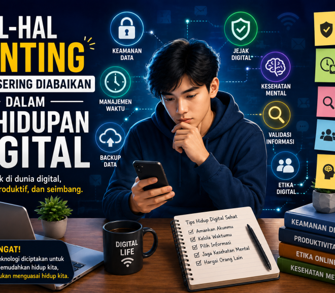 Hal-Hal Penting yang Sering Diabaikan dalam Kehidupan Digital