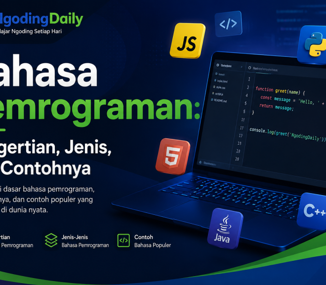 Bahasa Pemrograman: Pengertian, Jenis, dan Contohnya
