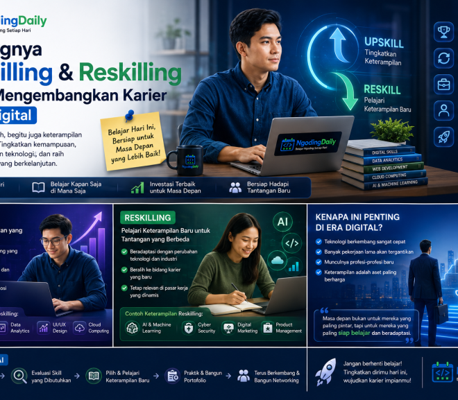 Pentingnya Upskilling dan Reskilling dalam Mengembangkan Karier di Era Digital