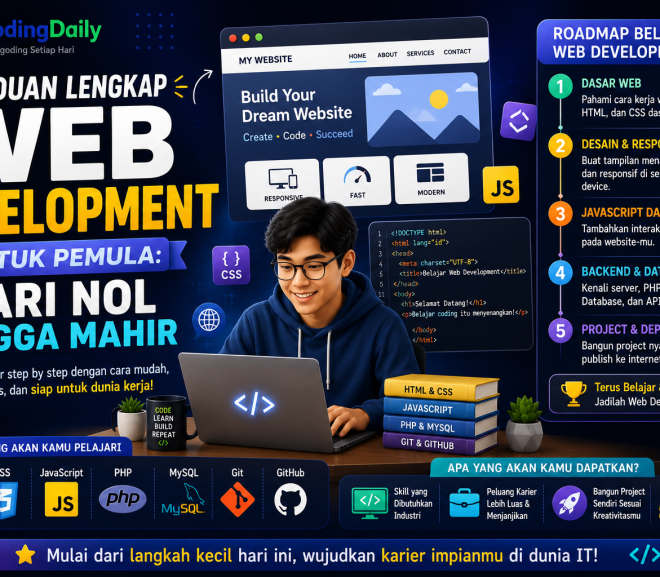 Panduan Lengkap Web Development untuk Pemula: Dari Nol hingga Mahir