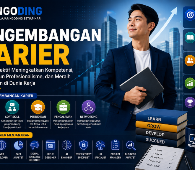 Pengembangan Karier: Strategi Efektif Meningkatkan Kompetensi, Membangun Profesionalisme, dan Meraih Kesuksesan di Dunia Kerja
