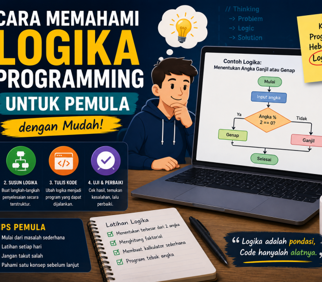 Cara Memahami Logika Programming untuk Pemula dengan Mudah