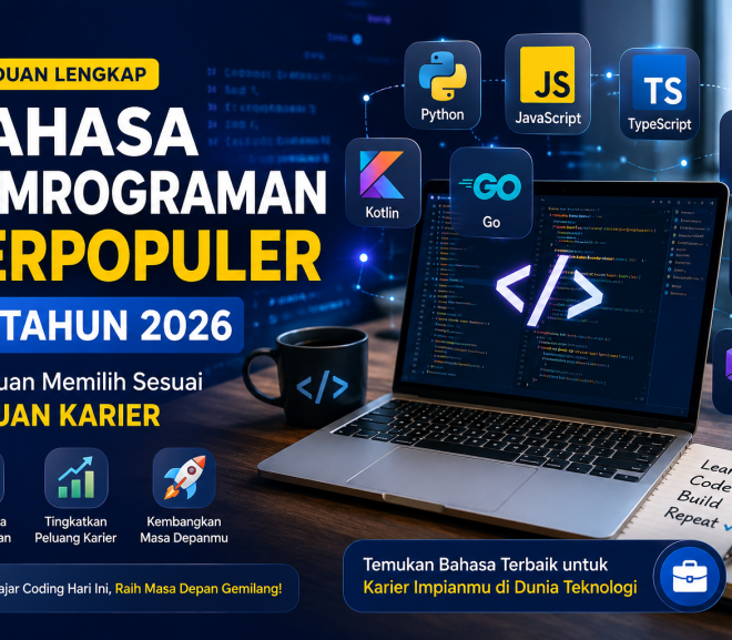 adalah bahasa khusus yang digunakan untuk memberikan instruksi kepada komputer agar dapat menjalankan suatu tugas atau menyelesaikan sebuah proses tertentu.