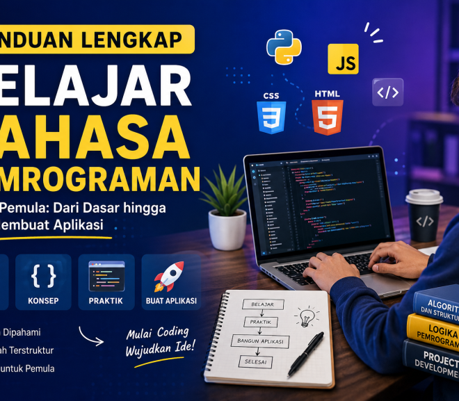 Panduan Lengkap Belajar Bahasa Pemrograman untuk Pemula: Dari Dasar hingga Siap Membuat Aplikasi
