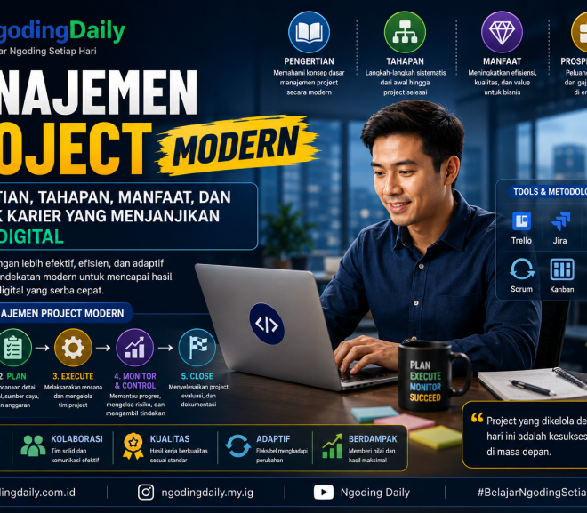 Manajemen Project Modern: Pengertian, Tahapan, Manfaat, dan Prospek Karier yang Menjanjikan di Era Digital