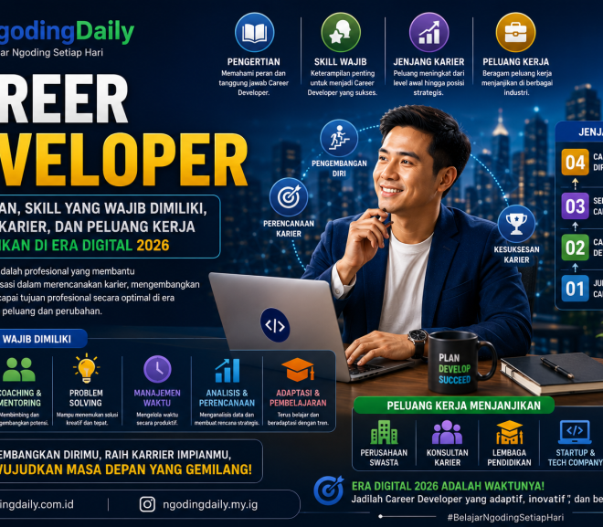 Career Developer: Pengertian, Skill yang Wajib Dimiliki, Jenjang Karier, dan Peluang Kerja Menjanjikan di Era Digital 2026