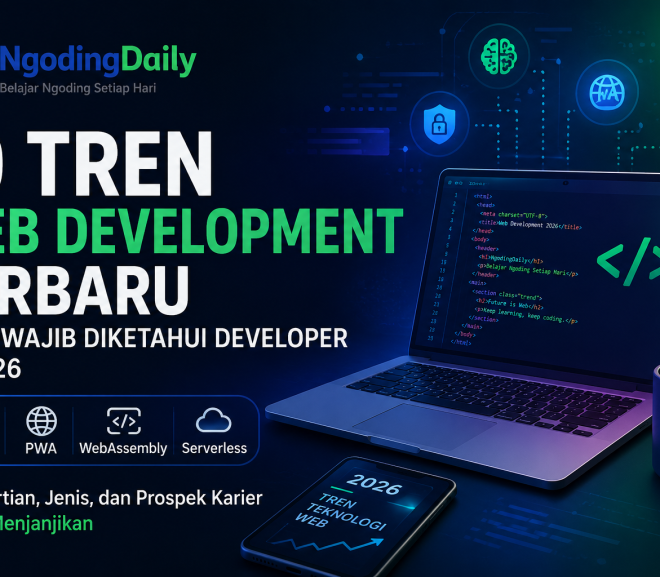 10 Tren Web Development Terbaru yang Wajib Diketahui Developer di 2026