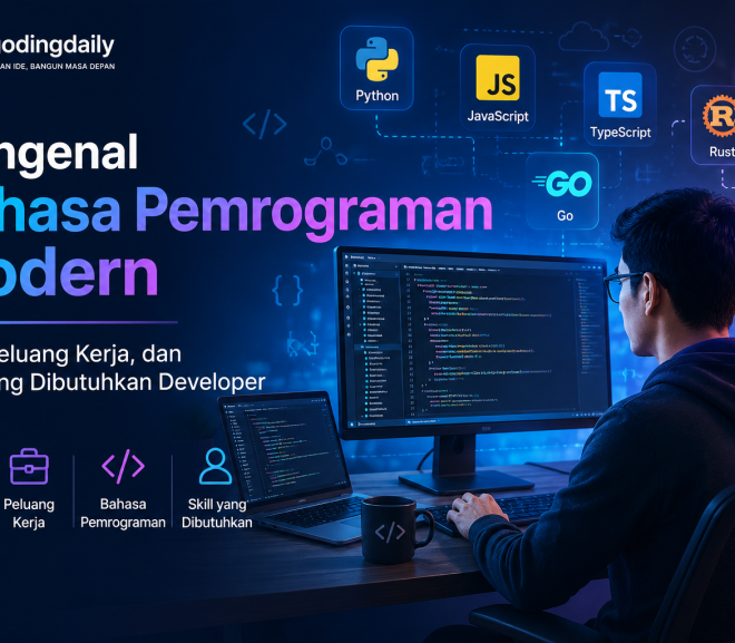 Mengenal Bahasa Pemrograman Modern: Tren, Peluang Kerja, dan Skill yang Dibutuhkan Developer di 2026