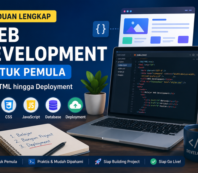 Panduan Lengkap Web Development untuk Pemula: Dari HTML hingga Deployment