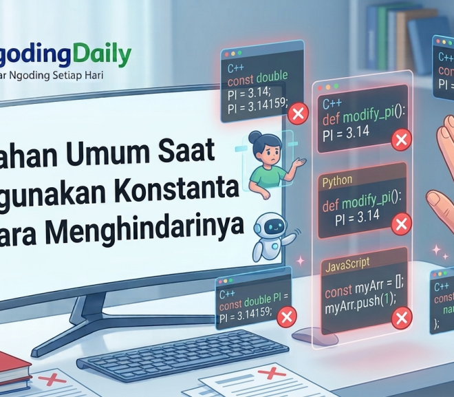Kesalahan Umum Saat Menggunakan Konstanta dan Cara Menghindarinya