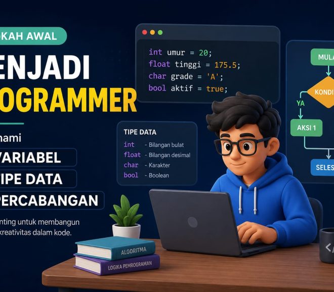 Langkah Awal Menjadi Programmer: Memahami Variabel, Tipe Data, dan Percabangan
