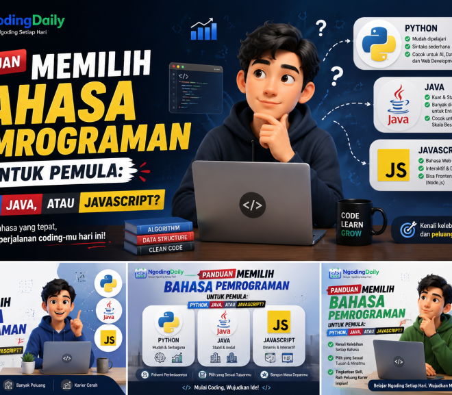 Panduan Memilih Bahasa Pemrograman untuk Pemula: Python, Java, atau JavaScript?