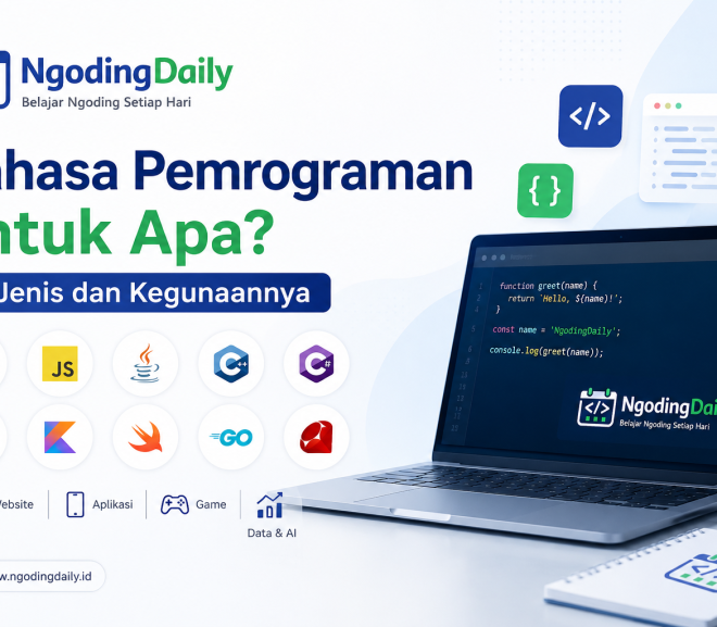 Bahasa Pemrograman untuk Apa? Ini Jenis dan Kegunaannya
