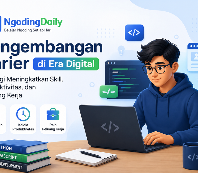 Pengembangan Karier di Era Digital: Strategi Meningkatkan Skill, Produktivitas, dan Peluang Kerja