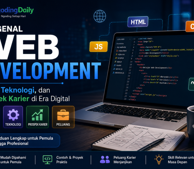 Mengenal Web Development: Jenis, Teknologi, dan Prospek Karier di Era Digital