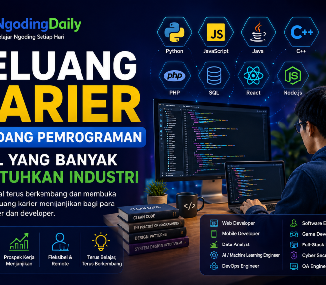 Peluang Karier di Bidang Pemrograman: Skill yang Banyak Dibutuhkan Industri