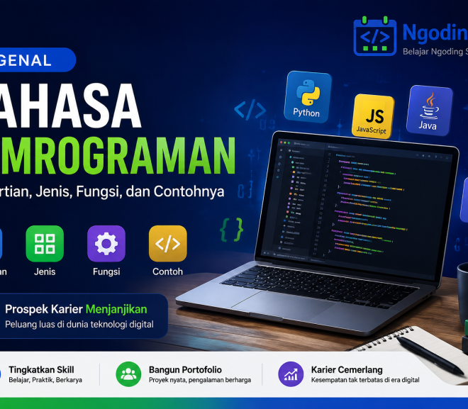 Mengenal Bahasa Pemrograman: Pengertian, Jenis, Fungsi, dan Contohnya