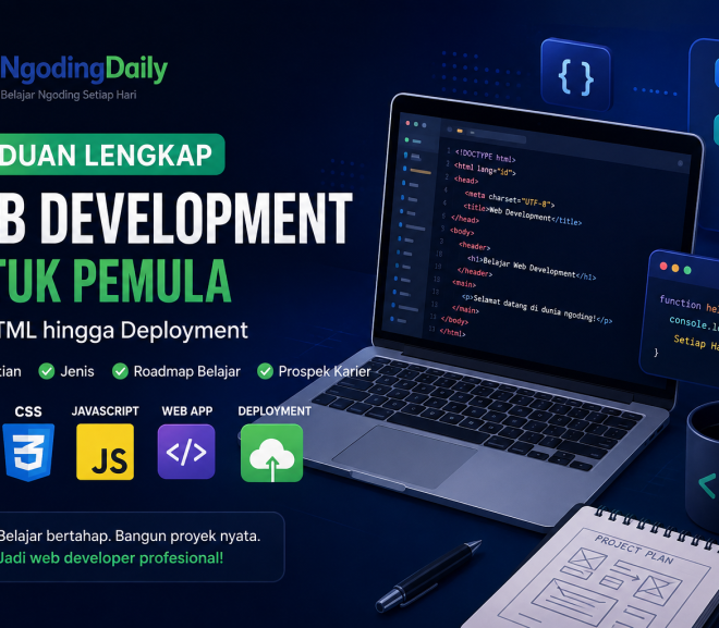 Panduan Lengkap Web Development untuk Pemula: Dari HTML hingga Deployment