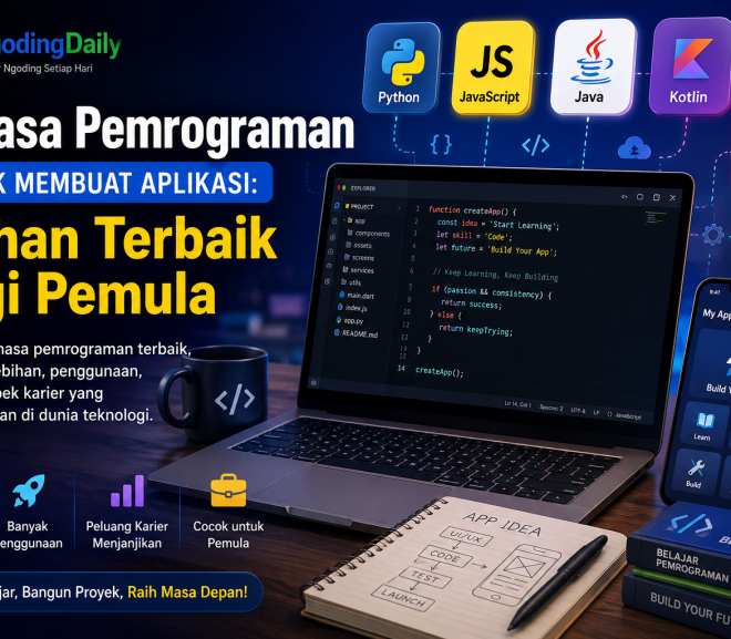 Bahasa Pemrograman untuk Membuat Aplikasi: Pilihan Terbaik bagi Pemula
