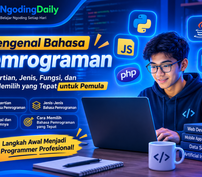 Mengenal Bahasa Pemrograman: Pengertian, Jenis, Fungsi, dan Cara Memilih yang Tepat untuk Pemula